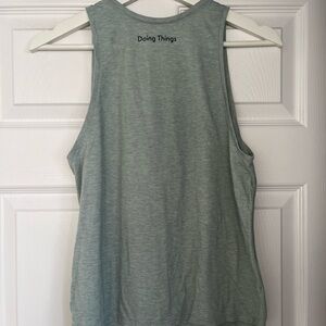 Outdoor Voices Sage Green Tank Top